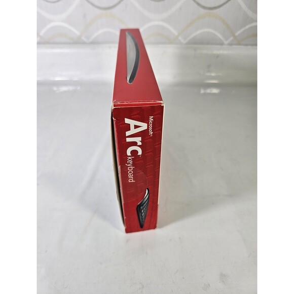 Microsoft Arc Wireless Keyboard Model 1392 Black (No USB Connector/Dongle) - Picture 5 of 6